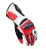 Manusi racing unisex Unik Racing model R-4 carbon culoare: rosu &ndash; marime: S (7)