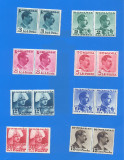 Romania 1940, LP 140 I, Carol II - culori schimbate (uzuale), perechi, MNH, Nestampilat