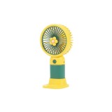 Ventilator Portabil cu Maner, Suport de Telefon si Acumulator Mini Handheld Fan