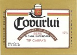 NI403 Etichetă bere blondă superioară tip Carpați, Covurlui, &Icirc;ntreprinderea de bere Galați