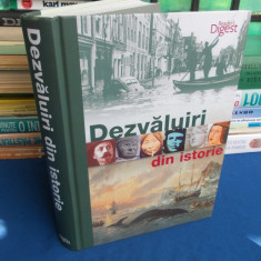 DEZVALUIRI DIN ISTORIE , READER'S DIGEST , 2011