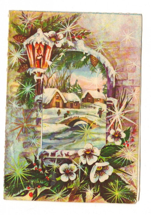 CPIB 19427 FELICITARE DE ANUL NOU - ASPECT DE IARNA