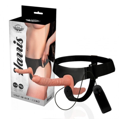 HARNESS ATTRACTION - HARRIS DOUBLE PENETRACI N WITH VIBRATION 18 CM -O- 3.5 CM foto