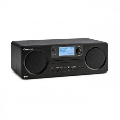 Auna Worldwide CD, internet radio, Spotify Connect, app control, bluetooth, negru foto