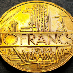 Moneda 10 FRANCI - FRANTA, anul 1977 * cod 1114