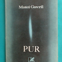 Matei Gavril ( Albastru ) – Pur (poeme)( prima editie )