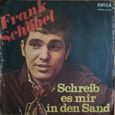 Disc Vinil 7# Frank Schöbel ‎– Gold In Deinen Augen - AMIGA ‎– 4 55 830