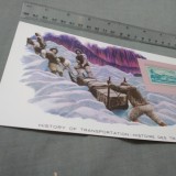 Cumpara ieftin CARD SUVENIR CU TMBRU /E MAI MARE CA CP / USA