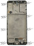 Display Samsung SM-A315 A31 BLACK ( Service Pack )