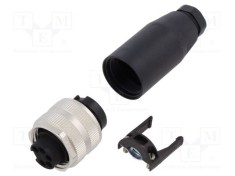 Conector MURR ELEKTRONIK 7/8 mufa mama PIN 5 drept pe cablu 9A IP67 250V foto