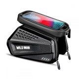 Geanta Plastic impermeabila SAKWA WILDMAN pentru Bicicleta, HARDPOUCH, Marimea XXL, Neagra