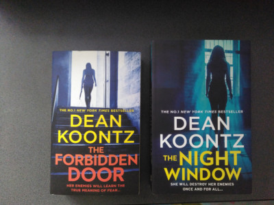 Dean Koontz - seria Jane Hawk-vol.4-The Forbidden Door/vol. 5-The Night Window foto