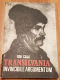 Transilvania invincibile argumentum&nbsp;de Ion Coja