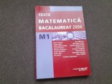 MARIN CHIRCIU TESTE DE MATEMATICA PENTRU EXAMENUL DE BACALAUREAT 2004 M1