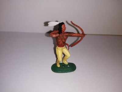 bnk jc Figurina de plastic - indian - Hong Kong copie Timpo foto