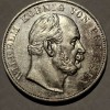 Germania Prusia 1 thaler/ taler 1871 argint William l, Europa