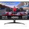 Monitor LG 31.5&quot; 32UR500K-B.AEU, Diagonal (inch): 31.5, Diagonal (cm): 80,