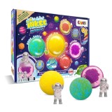Craze - Set 5 bile de baie Inkee Sistemul Solar si 3 surprize