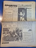 ziarul sportul popular 1 octombrie 1966 - interviu mihai ionescu petrolul ploiesti despre meciul cu liverpool