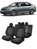 Set Huse scaune auto dedicate SEAT Toledo 2013 - 2020 bancheta fractionata