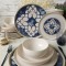 Keramika Set de vesela - Wave Flow - 24 bucăți - 6 persoane - Stoneware