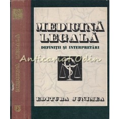 Medicina Legala. Definitii Si Interpretari - T. Ciornea, Gh. Scripcaru