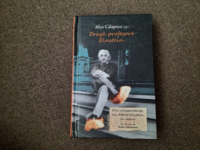 DRAGA PROFESORE EINSTEIN ALICE CALAPRICE 27/3 foto