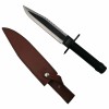 Cutit Vanatoare Rambo First Blood Colectie Ideallstore 36cm Otel 440C Argintiu Teaca Kit Supravietuire