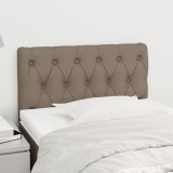Gossi tablie de pat, gri taupe, 80x7x78/88 cm, textil