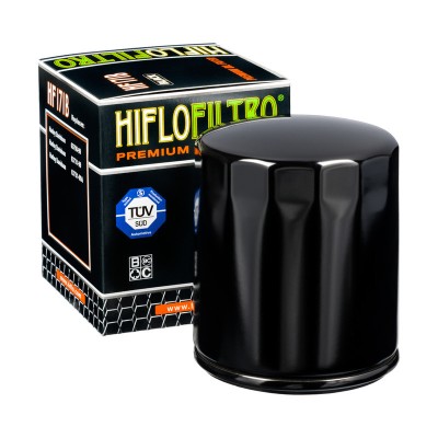 Filtru Ulei HF171 Negru Hiflofiltro Harley 63731-99 63731-99A 63798-99 Cod Produs: MX_NEW HF171BPE foto