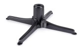 Suport rotativ brad Craciun plastic negru &Oslash; 63 cm