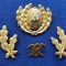 Insigna Militara Ofiter AUTO MECANIZATE - Coifura insemn cascheta SEMN DE ARMA