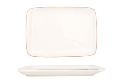 Bonna Placa de service - Retro - Por&amp;Aring;&amp;pound;elan - 36x25 cm - set de 2 foto