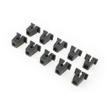 Set 25 cleme plastic Audi 100/200, 80, A3, A4, A6; VW Caddy II, Golf II, Golf III, Passat B3/B4, Polo, aripi, tapiterie,ornament aripa