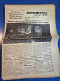 ziarul sportul popular 9 mai 1966 - petrolul ploiesti liderul campionatului