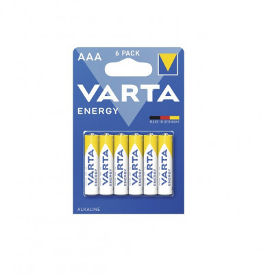 Set 6x Baterii AAA Varta Energy LR3, Alcaline C991 foto