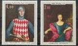 BC79, Monaco, lot 3 timbre picturi, personalitati (2 poze)