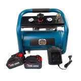 Compresor cu acumulator German Meister, Rezervor 10 Lt, 8 bar