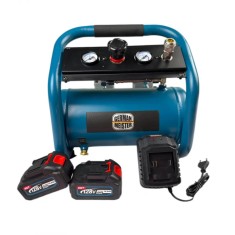 Compresor cu acumulator German Meister, Rezervor 10 Lt, 8 bar