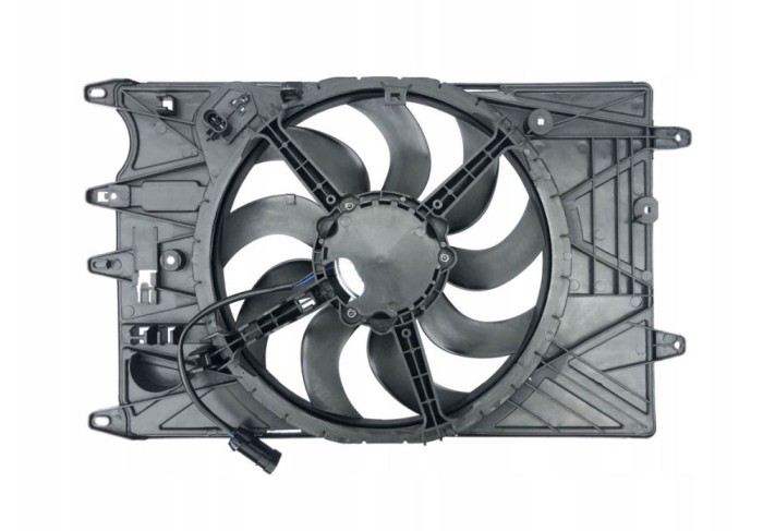 Ventilator radiator Fiat Tipo 16-, motor: 1.3 MultiJet, 1.4, 1.4 T-Jet, 1.6, 1.6 MultiJet, 52015581; 52015885