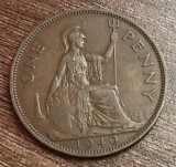 C50 - Moneda foarte veche - Anglia - one penny - 1940