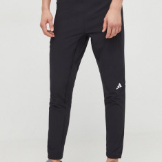 adidas Performance pantaloni de antrenament D4T culoarea negru, uni IK9724