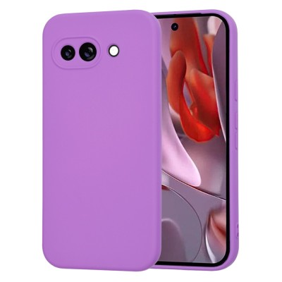 Husa silicon Google Pixel 9a Techsuit SoftFlex, mov foto