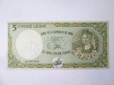 Rara! Italia 5 Leghe(Liga Nordului) 1993 UNC,bancnota din imagini