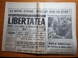 Ziarul libertatea 31 august -1 septembrie 1992-art lavinia milosovici,stolojan