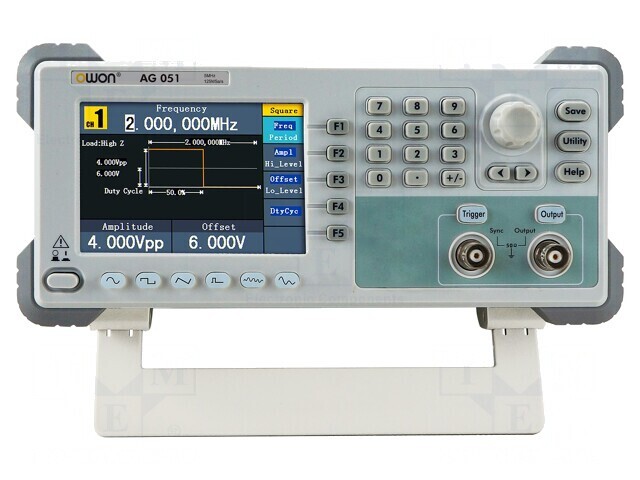 Generator de Funcții 5MHz LCD 4,3&quot; 480x320 1 Canal
