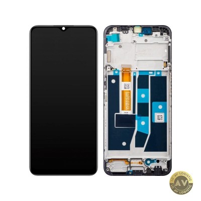 Display cu Touchscreen Oppo A16s / A16 cu Rama Negru Service Pack 4908018 foto