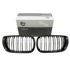 Grile Duble compatible BMW Seria 3 E46 FL 2001-2006