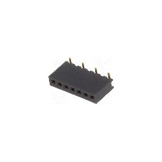Conector 7 pini, seria {{Serie conector}}, pas pini 1.27mm, CONNFLY - DS1065-02-1*7S8BS1