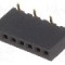 Conector 7 pini, seria {{Serie conector}}, pas pini 1.27mm, CONNFLY - DS1065-02-1*7S8BS1